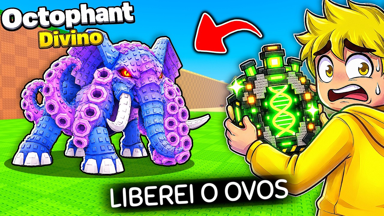 ABRI OVOS RADIOATIVOS do DR. SCRAMBLE para ter PETS DIVINOS no ROUBE UM OVO
