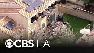LA County deputies rip open back of Lancaster home to find person dead after hours-long standoff