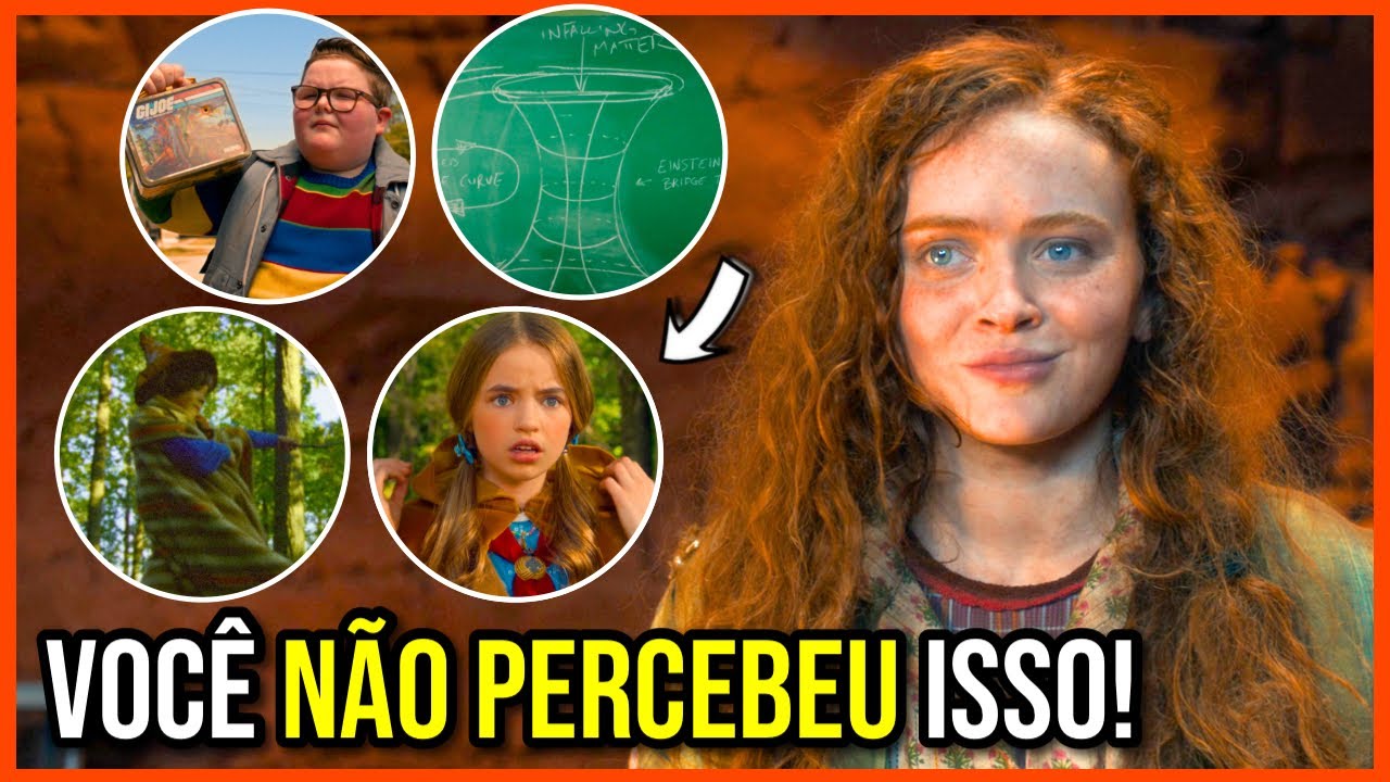 +40 DETALHES QUE VOCÊ PERDEU EM STRANGER THINGS 5 VOL.1! - QUEM PAROU A MÚSICA DA MAX, PEÇA DA JOYCE