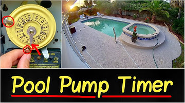 ✅Timer for Pool Pump ⏰| How to Setup, How Long to Set, & How Does it Work? Pool Pump Variable Speed