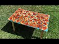 Epoksi Orta Sehpa Yapımı / Epoxy coffee table construction