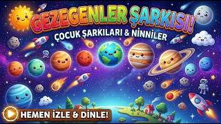 Gezegenler Şarkısı 🪐☀️🚀🎶Türkçe #eğiticişarkılar #çocukşarkıları #Gezegenler #eğlencelianimasyon