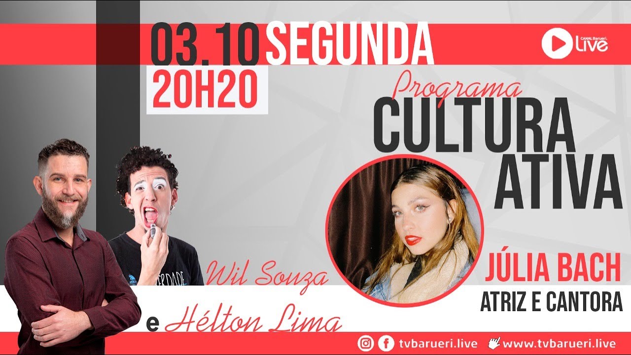 Júlia Bach  | Programa Cultura Ativa