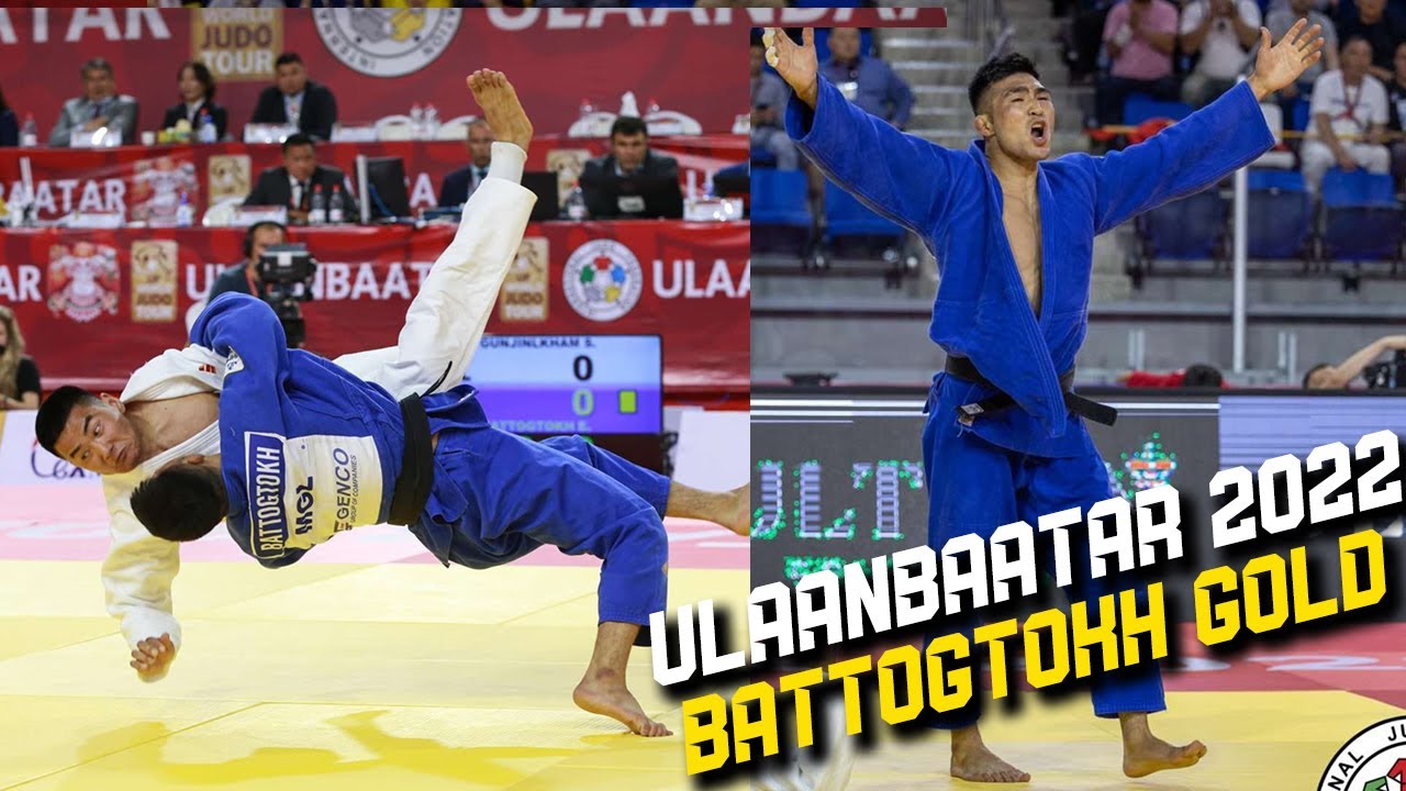 BATTOGTOKH Gold at the Ulaanbaatar Judo Grand Slam 2022