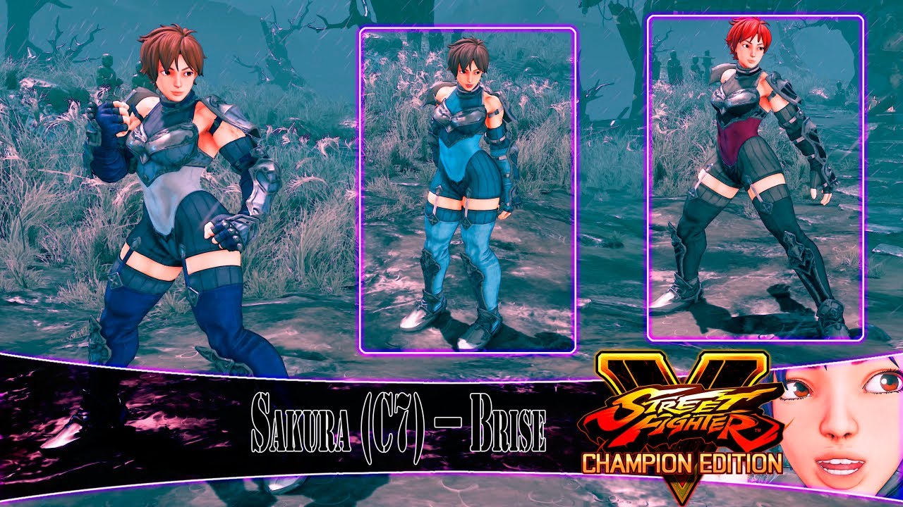 STREET FIGHTER V - MODS - SAKURA *BRISE* (PC ONLY)