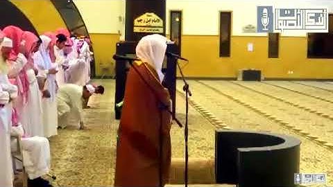 ﴿فلما أسلما وتله للجبين﴾ فجرية لن تُنسى بكى وأبكى عندها القارئ الشيخ د ياسر الدوسري