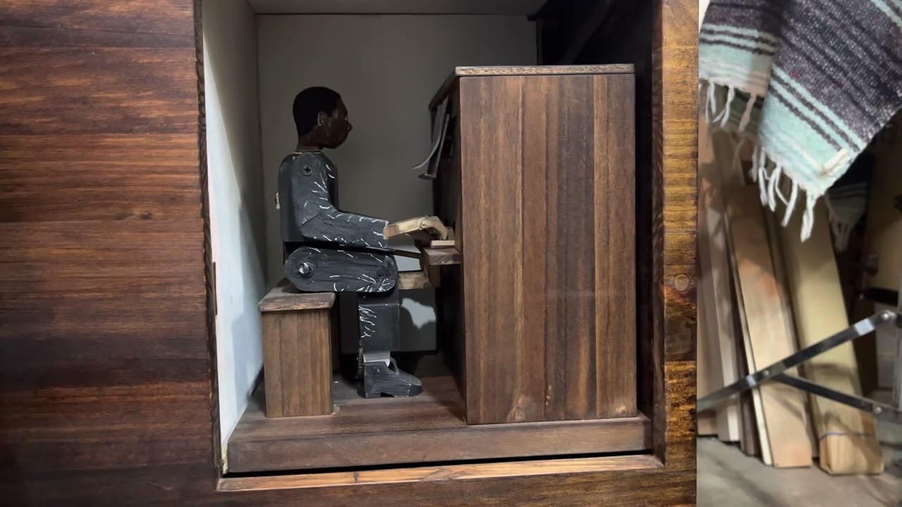 手回しオルガネッタ 手回しオルガン4号機 - YouTube