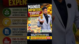 Mango Prices Are Rising Importers Must Act NOW | Secure Supply Before Peak Season