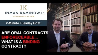 What is a Binding Contract?