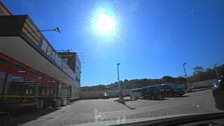 [ 4K ]〈MEGAドンキホーテ 神戸学園都市店〉の立体駐車場に入りました。I entered the multi-storey parking lot of Don Quijote Kobe .