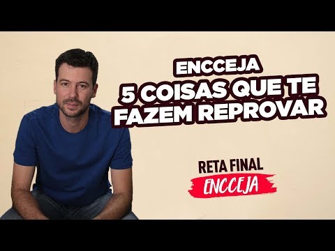 Encceja: 5 coisas que te fazem reprovar | Ao Vivo - Encceja: 5 coisas que te fazem reprovar | Ao Vivo