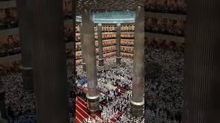 Mahallul Qiyam Ketika Menyambut Al Habib Umar Bin Hafidz Di Masjid Istiqlal Jakarta