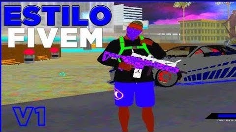 SAIU DATA ESTILO FIVEM V1 PARA SAMP LAUNCHER E APK 3 DEDOS SAMP 😱