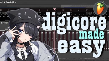 easiest way to make hyperpop digicore beats