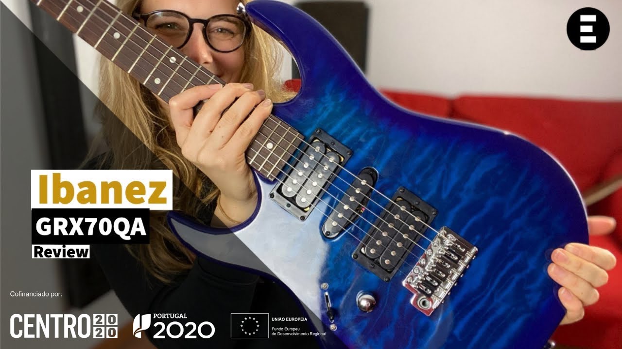 Ibanez GRX70QA Guitarra Elétrica | EGITANA.pt - YouTube
