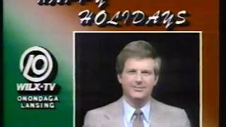 1984 Happy Holidays promo from Tim Staudt and WILX-TV 10.