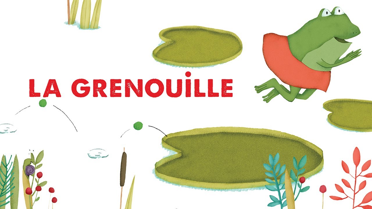 Jacques Haurogné - La grenouille - comptine pour enfants - YouTube