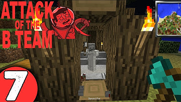THE SECRET ROOM - Attack Of The B-Team #7 - [Minecraft Modpack Survival]