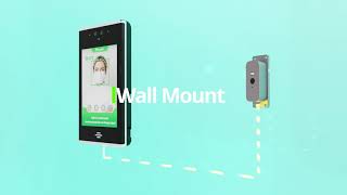 ScanViS Wrist Temperature Detector installation options