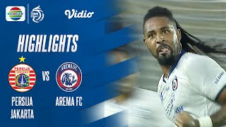 Highlights - Persija Jakarta VS Arema FC | BRI Liga 1