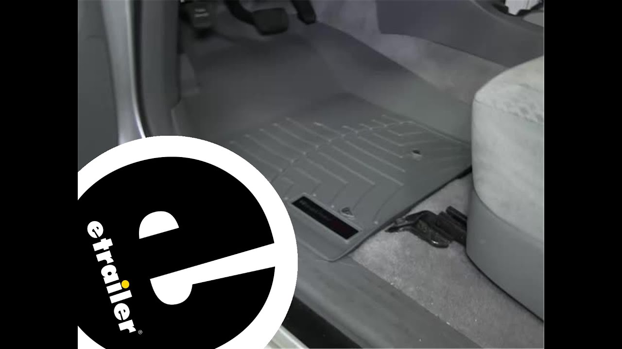 Etrailer Weathertech Front Floor Liners Review 2011 Toyota