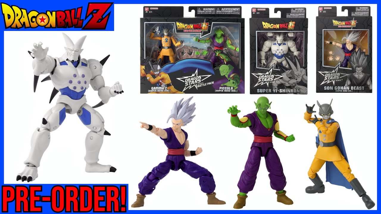 Vegeta, Ultimate Gohan, and Gamma 2 from Dragon Ball Super: SUPER HERO Join  the Dragon Stars Series!]