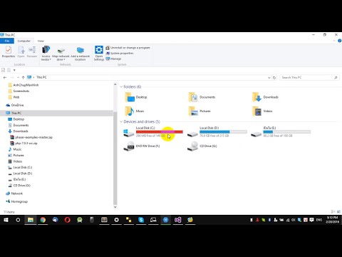 Video Hướng dẫn tăng dung lượng ổ C, mở rộng phân vùng - youtube