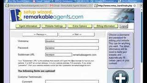 RemarkableAgents.com setup wizard