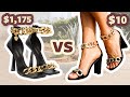 How To Make Versace Chain Heels For $10 (DESIGNER HACK!) | DIY with Orly Shani