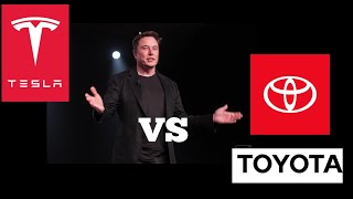 TOYOTA Slaps Tesla on the back. With the Toyota highlander hybrid