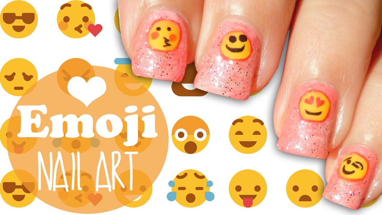 1. Easy Emoji Nail Art Design - wide 1