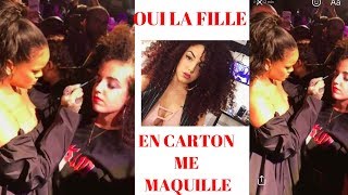 SHERA SE FAIT MAQUILLE PAR RIHANNA FENTY BEAUY