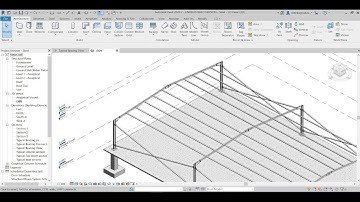 Revit Prefabricated steel structure | Steel Structure (Part-1)