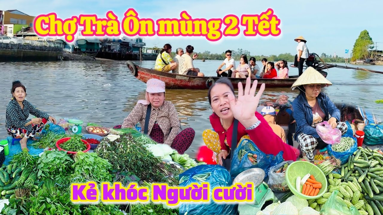 Vĩnh Long| Mùng 2 Tết Chợ Trà Ôn đầu chợ đông đúc cuối chợ vắng hoe |TrNQ