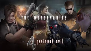 Resident Evil 4: The Mercenaries (Наёмники). Ханк. Все уровни. [5 Звёзд. Без комментариев.]