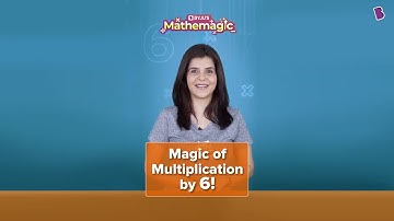 Multiplication By 6 - Math Or Magic? #Shorts