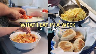 What my Italian mum cooks for me in a week (What I Eat In A Week In Italy) | 🍁#00