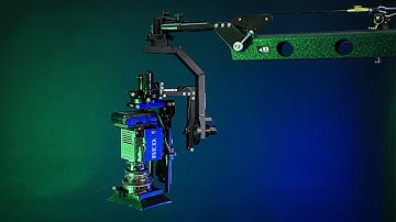 Proaim Spin-3 (3-Axis) Motorized Dutch Roll Pan Tilt Head for Video Camera Jib Crane |