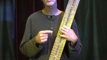 Chapman Stick Lesson, 3 easy song arrangements and techniques