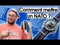 Comment mettre un bracelet NATO sur une montre ? How to put a nato strap on a watch ?