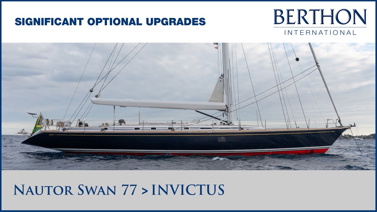 ⁣Nautor Swan 77 “INVICTUS” Yacht for Sale | Signiﬁcant Optional Upgrades | Tour with Simon Turner