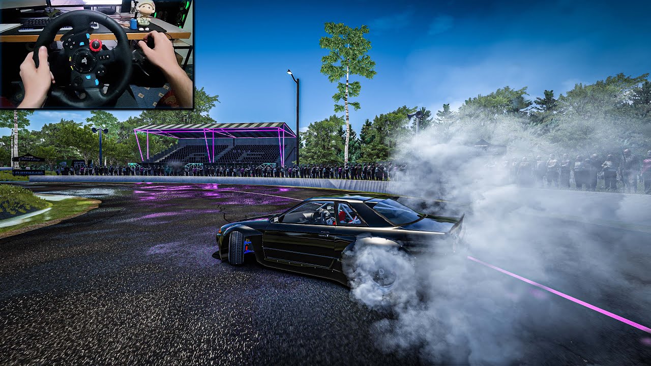 Nissan GTR R32 Drift in Assetto Corsa | Logitech G29 - YouTube