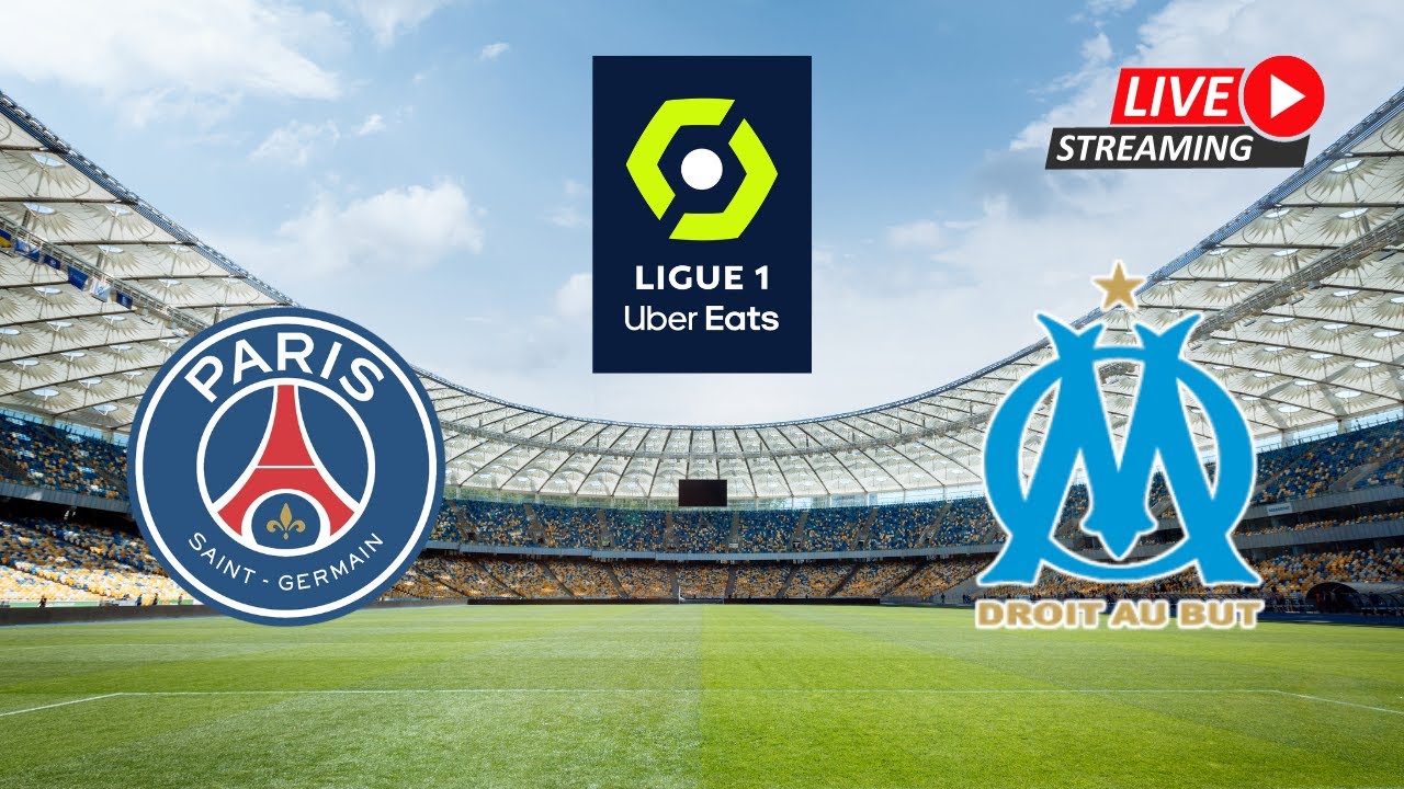 LIVE 🔴 // Ligue 1 // PSG - Marseille // AI Prediction Match // FC24 - PS5 