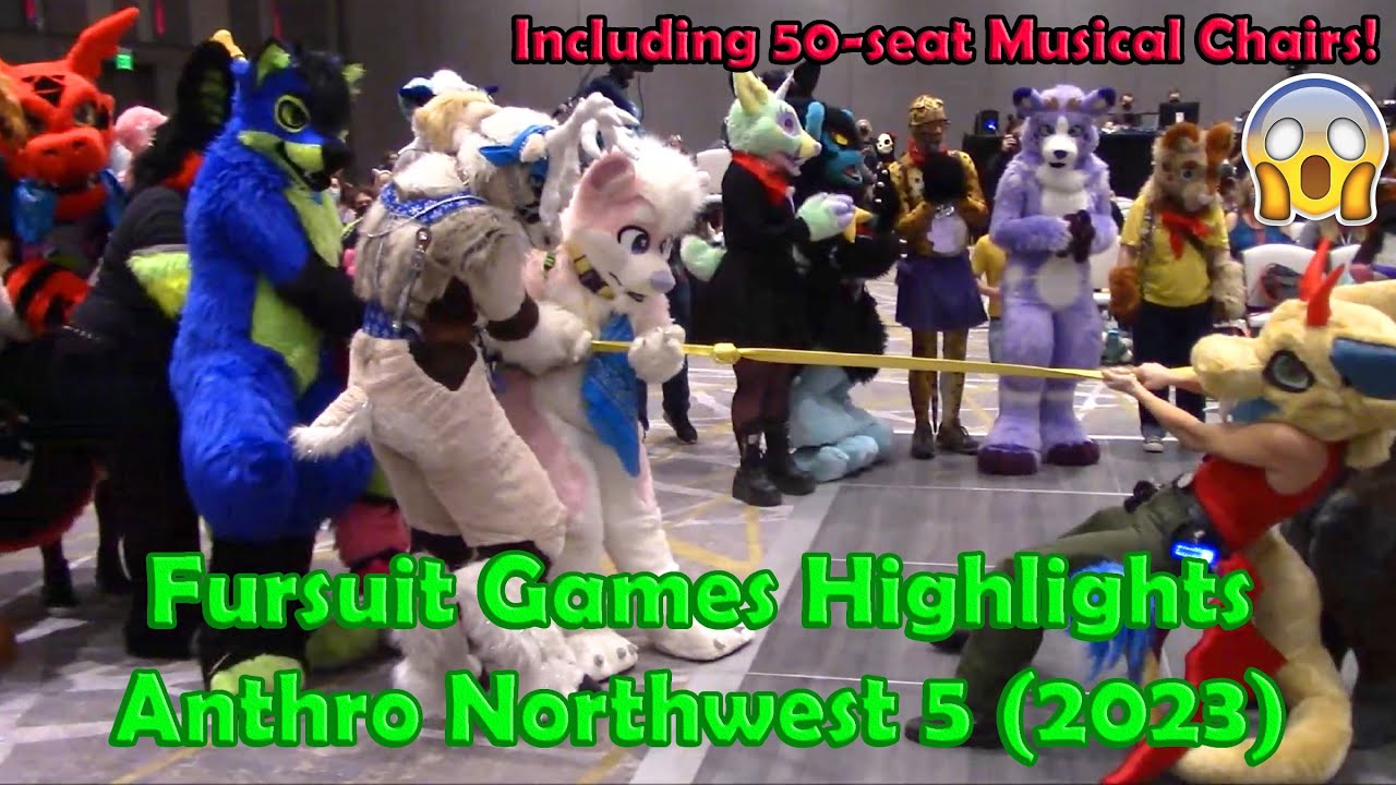 Adult Fursuit Games Anthro Northwest 5 (2023) YouTube