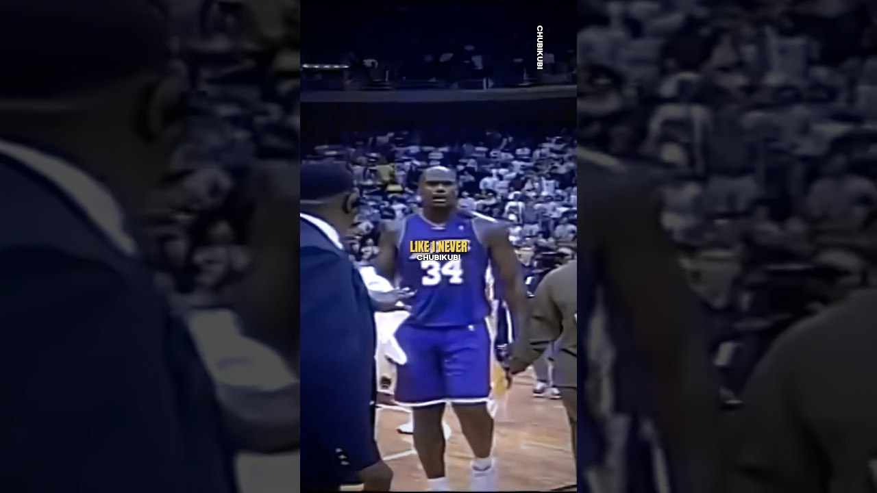 Shaq vs Charles Barkley Fight Story 😳 #nba #basketball #finals #shaq #kobe #goat #story #fight