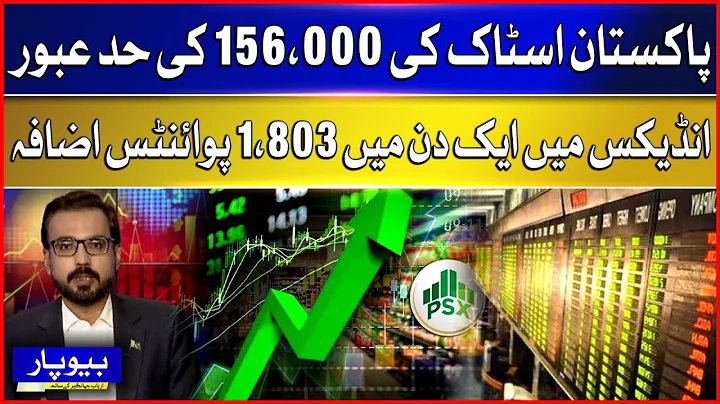 Pakistan Stock Exchange Breaks 156,000 Barrier: Historic Surge in 100 Index | Beopar