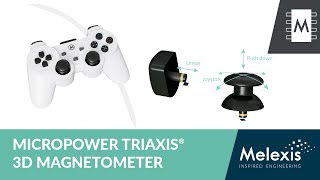 Triaxis® magnetometer for cost-effective battery powered applications (MLX90397)
