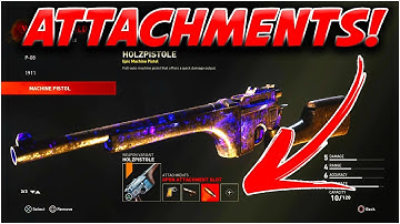 WW2 Zombies - How to Add Attachments to Your Weapons! | Call of Duty WW2 Zombies Attachment Tutorial