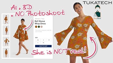 TUKA3D X EcoShot by Tronog | Photorealistic Digital Models & 3D Fashion