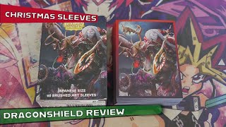 Celebrity YUGIOH DragonShield Christmas Sleeves Review Wealth